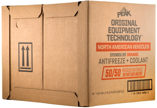 PEAK - OET American 5050 Orange Antifreeze - 6/1Gal