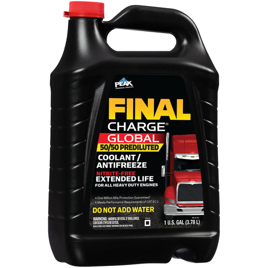 PEAK - Final Charge 50/50 & 100% Antifreeeze - 6/1Gal